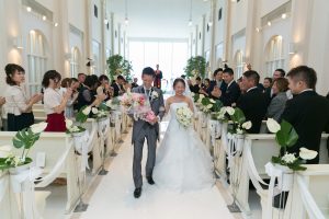 アイネス ヴィラノッツェ オーシャンポートサイドのプランナーブログ チャペルでの撮影 結婚式場 ウエディング 挙式 ブライダル ゼクシィ