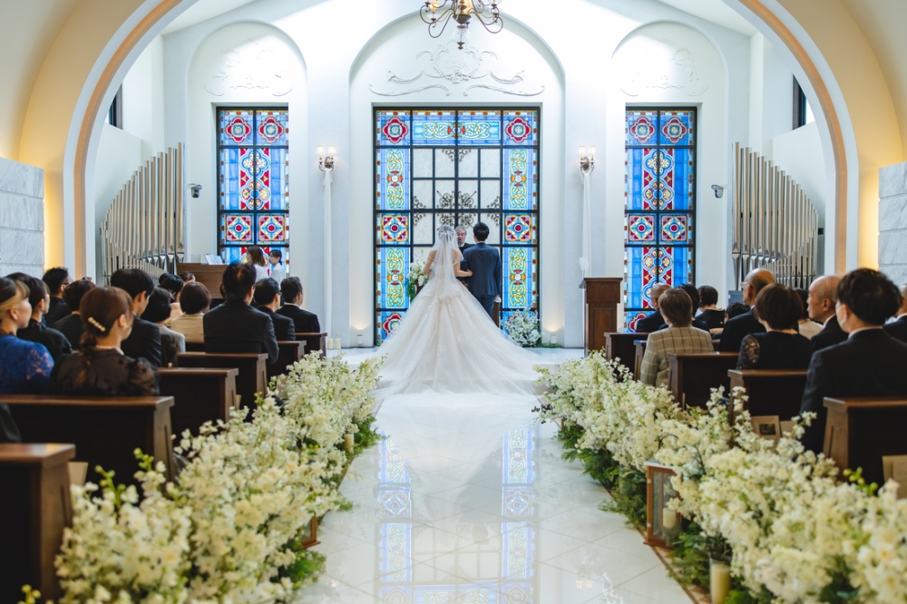 スタッフ団結で新郎新婦様とゲスト皆様を笑顔に♡