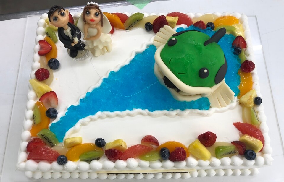 魚のケーキ