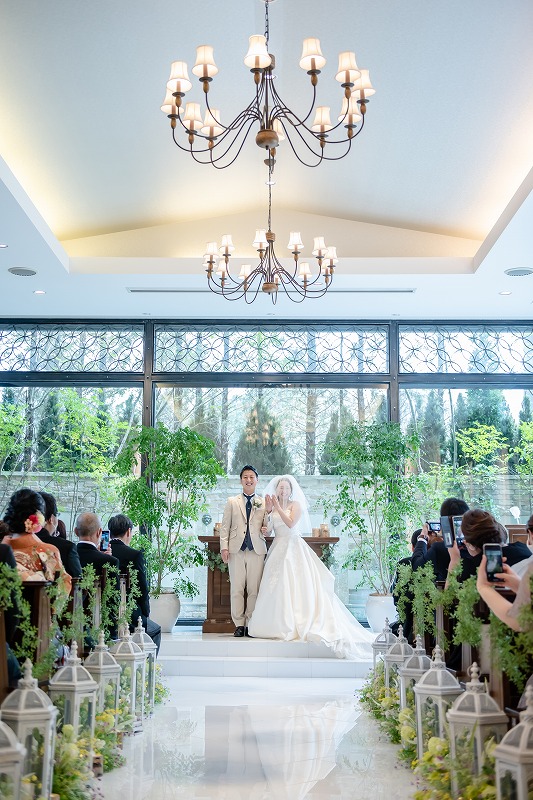 アイネスで結婚式を