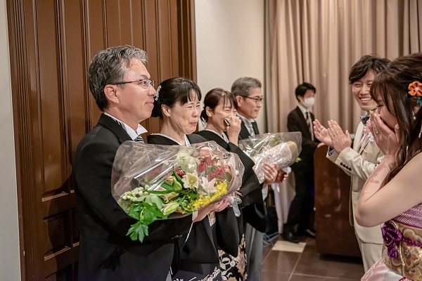大好きな親御様へ感謝を伝える場に