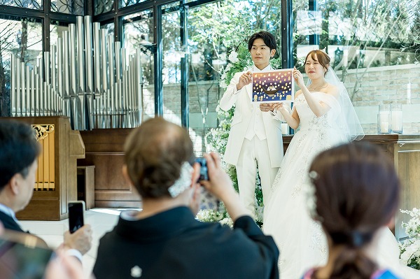 皆様で創り上げた結婚証明書