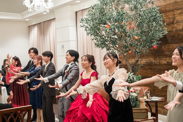 ダンスしながら