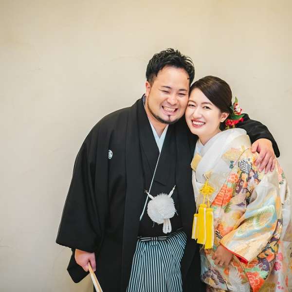 和装　新郎新婦