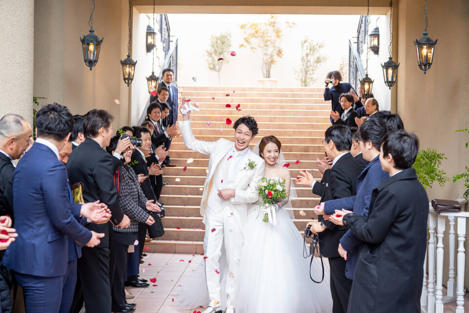 今までの結婚式で一番楽しかった！